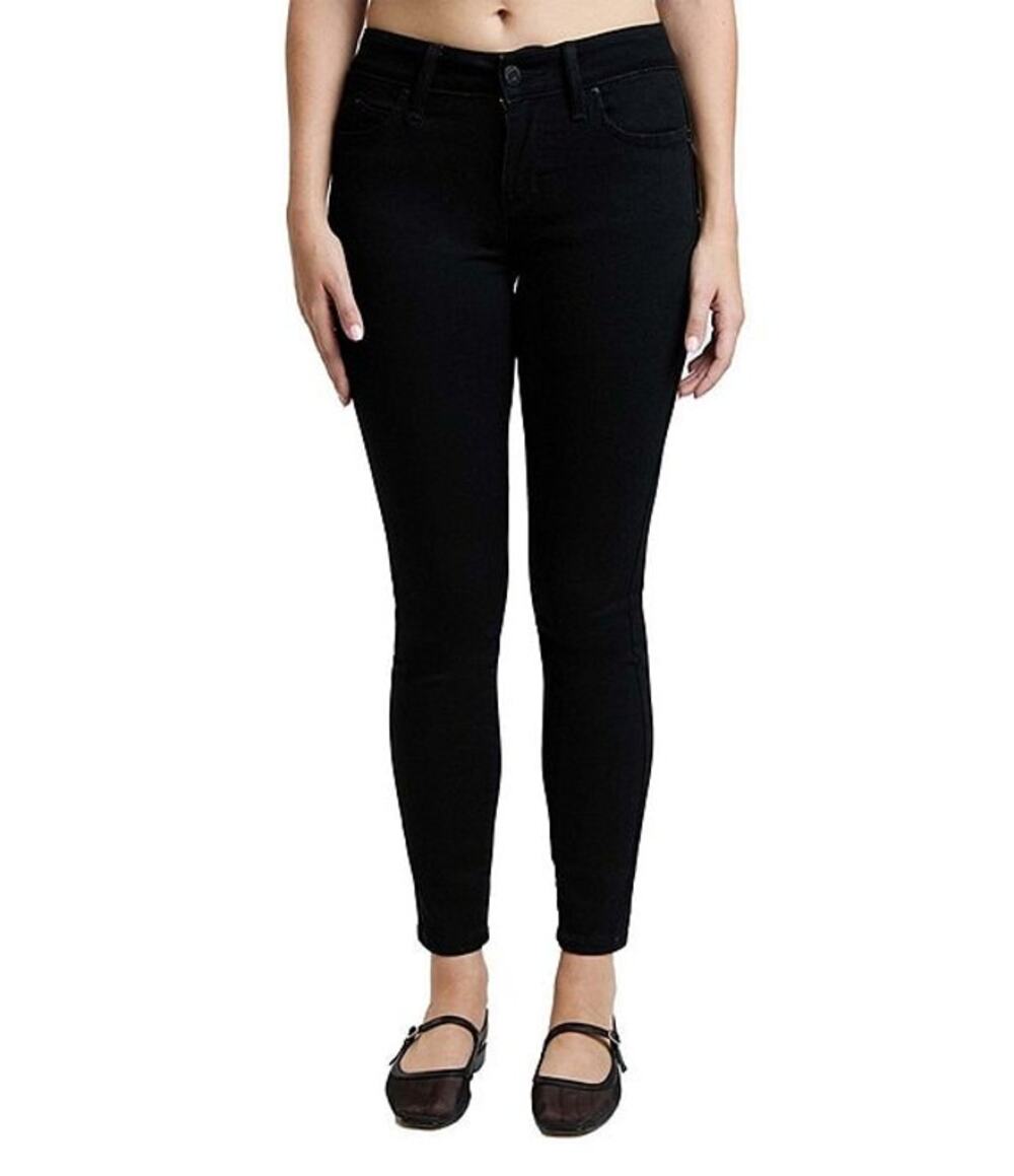 YMI Wanna Betta Butt Black Wash Denim Skinny Jeans Junior's Size 1